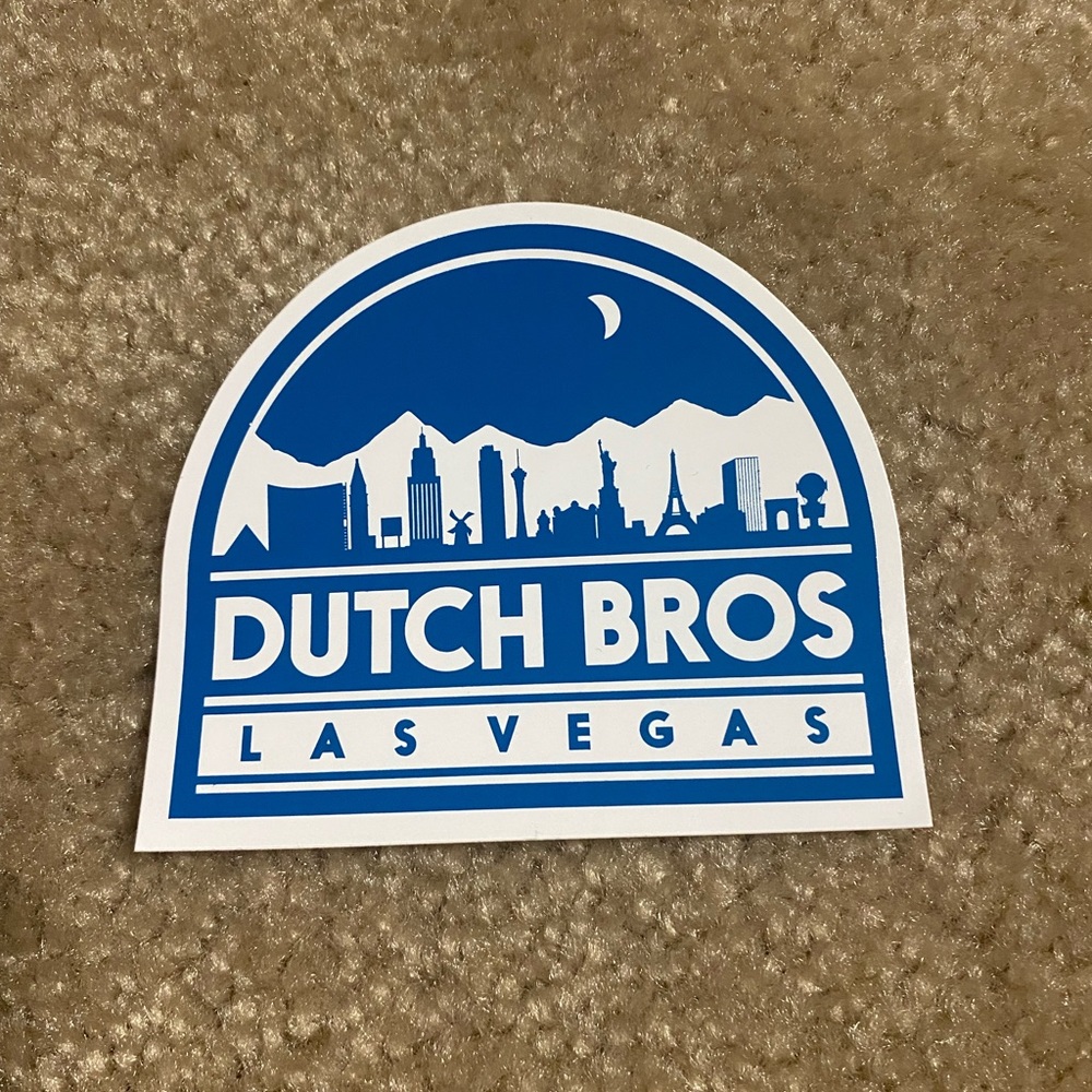 DUTCH BROS VEGAS STICKER
